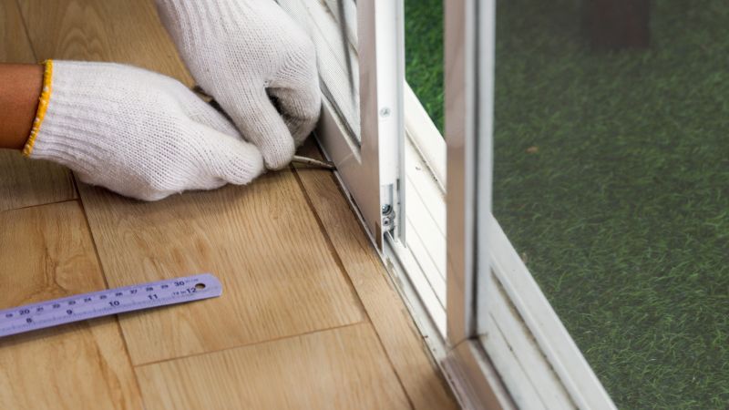 Sliding Door Track Repair