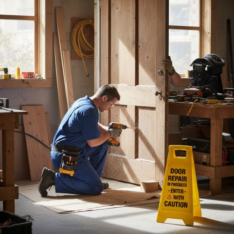 Basement Door Repair in Alpharetta, GA